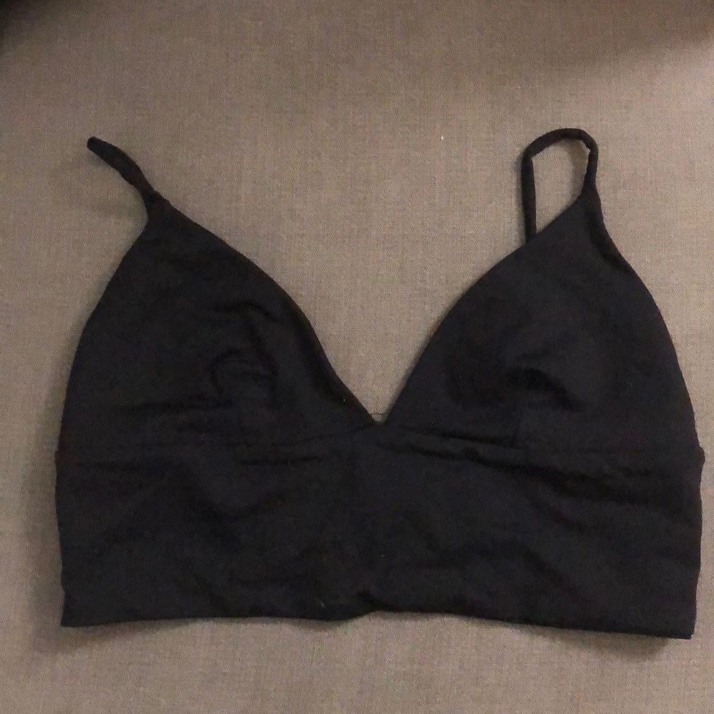 David Lerner black triangle Bralette size XS